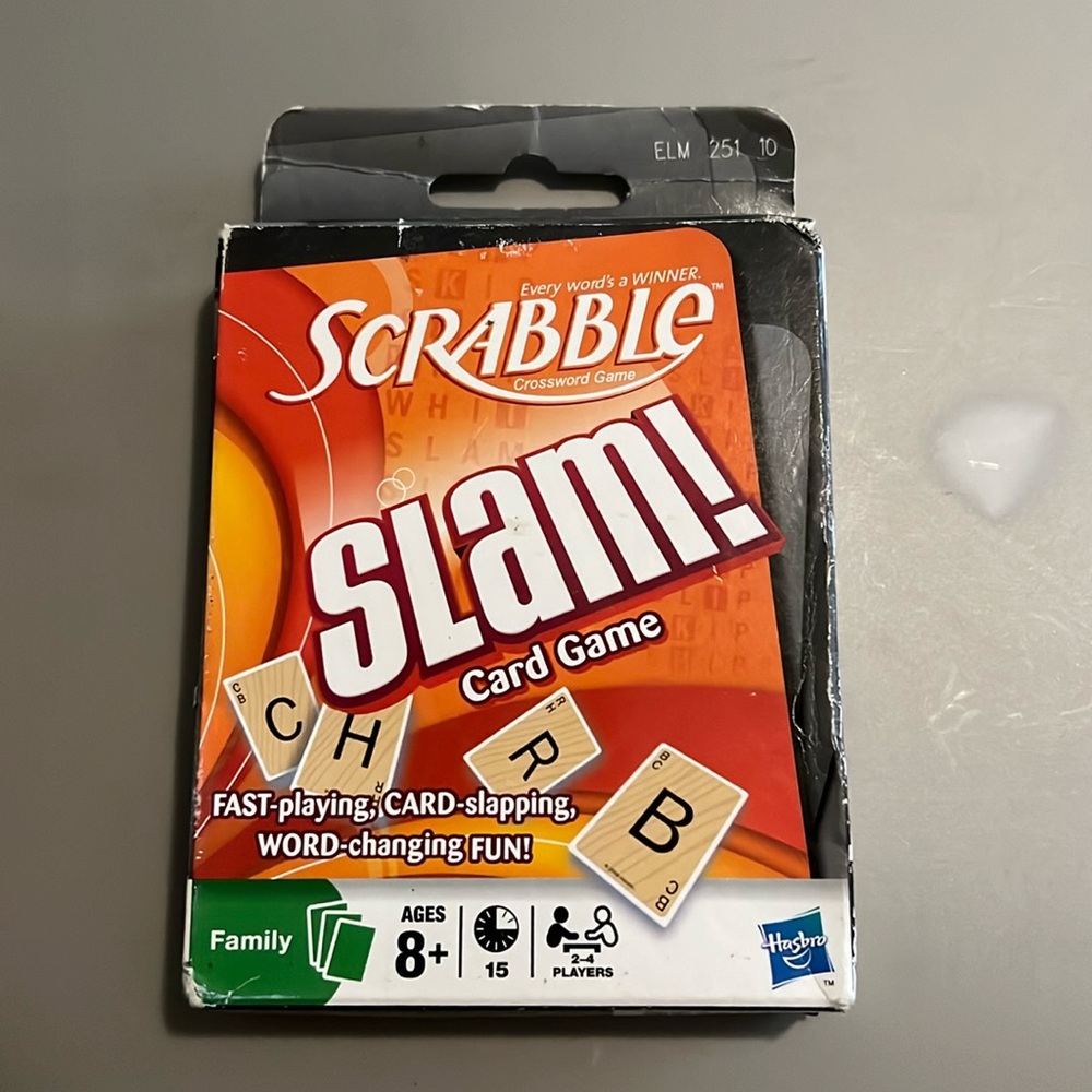 Scrabble Slam! Card game